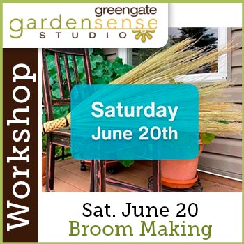 Broom Making Workshop at greengate