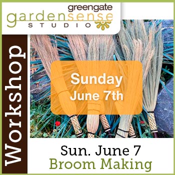 Broom Making Workshop at greengate