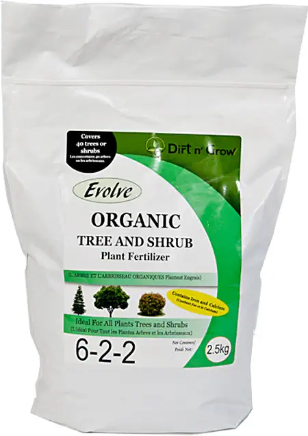 Evolve Organic Tree and Shrub fertilizer 