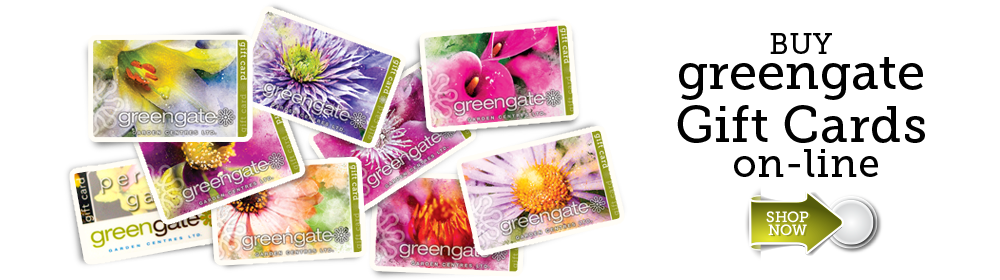 greenhouse gardening gift cards