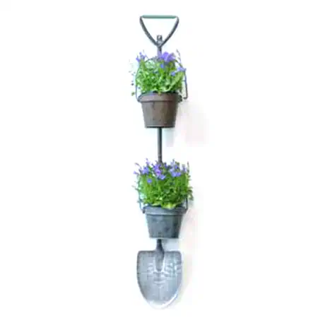  Pitch Fork Metal Tool Wall Planter 