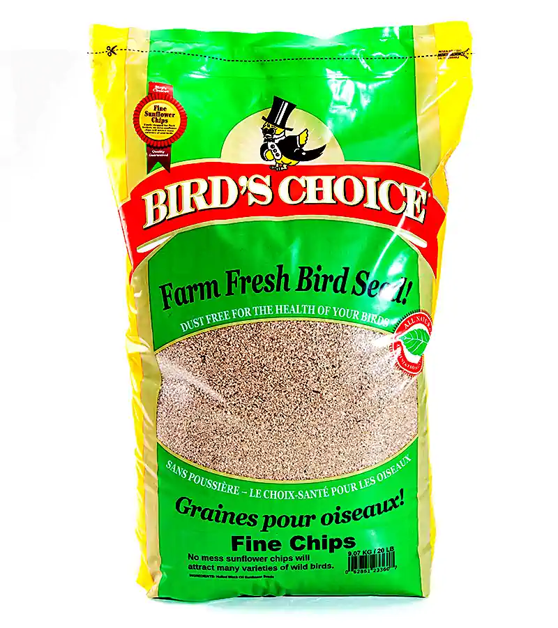 Bird Seed - Bird's Choice - Fine Chips (20lbs)